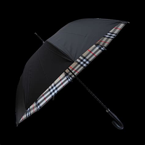 burberry black umbrella|burberry umbrella price.